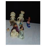 PILLSBURY DOUGH BOY AND GIRL IN STANDS, BELL,