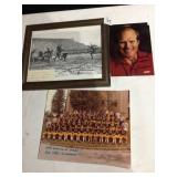 TERRY BRADSHAW AUTOGRAPHS, VINTAGE FOOTBALL