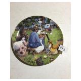 SCHMID 1983 THE CRITICS DECORATIVE PLATE, SIGNED