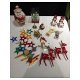 BUBBLE LIGHTS, REFLECTORS, LEFTON SNOWMEN S/P,