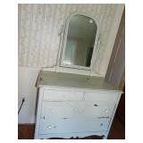 VANITY DRESSER WITH 4 DRAWERS, 76HX38WX21D, WITH
