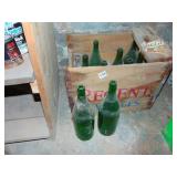 REGENT BOTTLES & CRATE, SOME DAMAGE TO CRATE