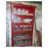 BOOK SHELF, 2 DRAWERS 72 H X 32 W X 15 D