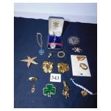 RELIGIOUS PENDANT NECKLACE, BRACELET, ASSORTED