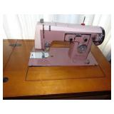 KENMORE SEWING MACHINE WITH CABINET