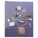 EAGLE AND SHIELD PIN, SMALL MISC. PINS, STUDS,