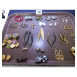 GROUP OF ASSORTED EARRINGS MATCHED PAIRS