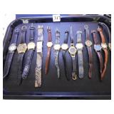GROUP OF THIRTEEN WRISTWATCHES ETIENNE AIGNER,