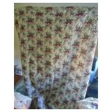 2 REVERSIBLE BEDSPREADS WITH MATCHING DUST