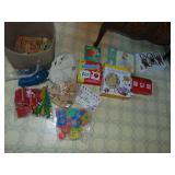 KIDS BLOCKS, PUZZLES, BOOKS, ETC.
