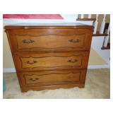 30X16X29, 3 DRAWER CHEST, MISSING ONE HANDLE,
