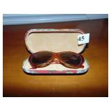 RED FRAMED MARILYN MONROE SUNGLASSES, MADE IN THE