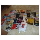 ASSORTED RELIGIOUS BOOKS AND COOK BOOKS