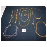 GROUP OF AVON COSTUME JEWELRY NECKLACES,