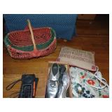VINTAGE TAP SHOES, WATERMELON BASKET, GRANDMOTHER
