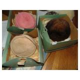 ADOLFO REALITIES FURRY HAT, HATS BY EDDIE AND