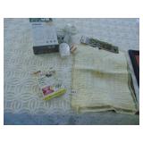 FRAMED BLESSING, NEEDLEPOINT PILLOW COVER, VTECH