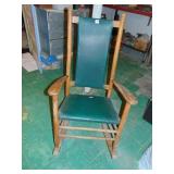 WOODEN ROCKER