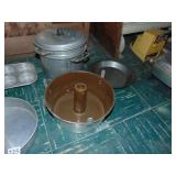 BAKING PANS, SKILLET, CAN OPENER, ETC.