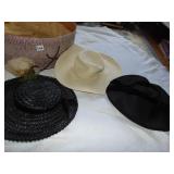 3 WIDE BRIM SUN HATS INCLUDING J CREW, LISETTE