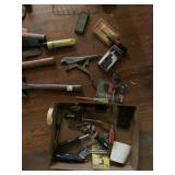 WIRE BASKET, PLEDGE, SHOE FORM, TOOLS, TIE DOWN