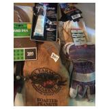 HORSESHOES, LAWN TARP STAKES, ETC.