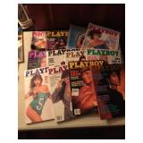12 PLAYBOY MAGAZINES FROM 70S/80S