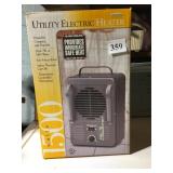 UTILITY ELECTRIC HEATER NEW IN BOX