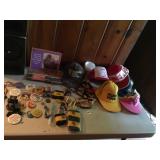 PIN BACK BUTTONS, KFC MEMORABILIA, BOY GEORGE