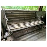 CAST IRON PARK BENCH