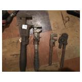 PIPE WRENCHES VINTAGE