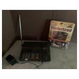 BEAR CAT SCANNER, MOTORIZED CAMERA