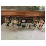 PORKY PIG GLASS, STEELER, ETC.