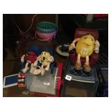 M&M 3D MOVIE DISPENSER, M&M LAZ Y BOY DISPENSER