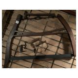 CROSS CUT SAW AND CLAMPS
