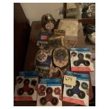 FIDGETS 4, STEELER ITEM ,ETC.