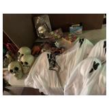 HALLOWEEN GHOSTS, HEADS, ETC. ALL NEW