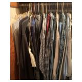 X LARGE SHIRTS - 40 WAIST PANTS, XL JACKETS FULL