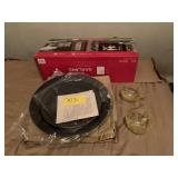 NEW PIZZA COOKER, GARLAND, AMBER CUPS DEPRESSION