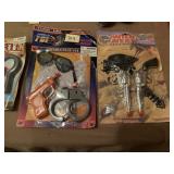 FBI SET, WILD WEST, FAUX BROKEN GLASS ETC.