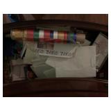 CARDS GROUP ASSORTED, RIBBON ETC.