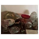 GLASSWARE MEASURING CUP, ETC.