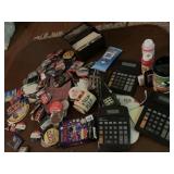 CALCULATORS, BUTTONS