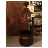 MINI WOOD WINE PRESS MARKED LA WINE CO 1876