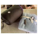 SLEEPING BAG AND BLANKET NEW