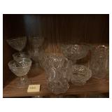 MOON & STAR SHERBET, PEDESTAL BOWL