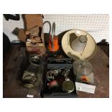 CHANDELIER, OUTDOOR LANTERN FIXTURE, GLASS