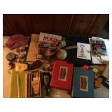 SNORKS WENDY TOYS, BATTLESHIP. DOMINOS NAPKINS,