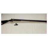 SXS RABBIT EAR SHOTGUN WITH WOODEN RAM ROD