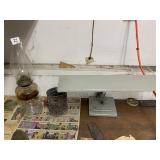 OIL LAMP, SIFTER, DESK LAMP